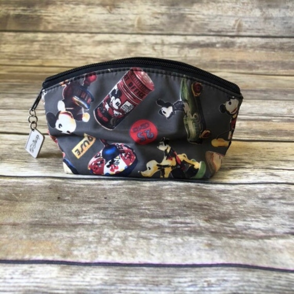 Vintage Disney makeup/cosmetic bag - Mickey Mouse